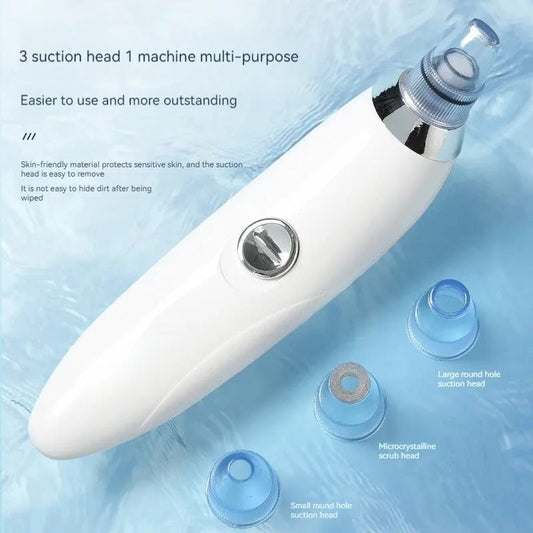 Emart™ USB Rechargeable Blackhead Remover – Suction Pore Cleaner & Facial Beauty Tool