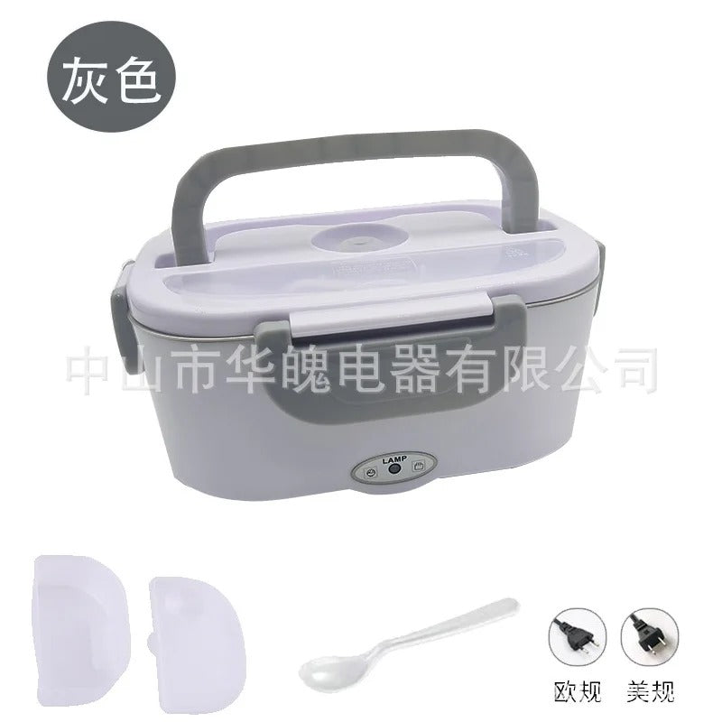 Emart™110V 220V Electric Heating and Thermal Insulation Lunch Box Plastic Liner Kitchen Household Electric Lunch Box 65 ° Convenient