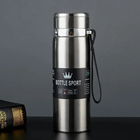 Emart™ 1L Stainless Steel Thermal Thermos – Hot & Cold Vacuum Bottle