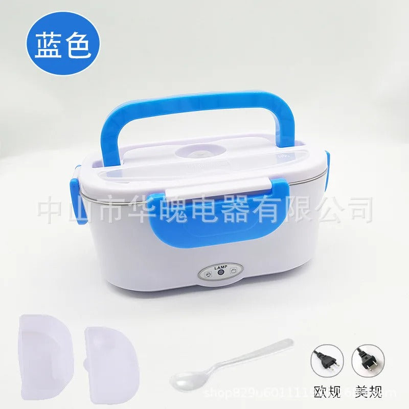 Emart™110V 220V Electric Heating and Thermal Insulation Lunch Box Plastic Liner Kitchen Household Electric Lunch Box 65 ° Convenient