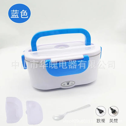 Emart™110V 220V Electric Heating and Thermal Insulation Lunch Box Plastic Liner Kitchen Household Electric Lunch Box 65 ° Convenient