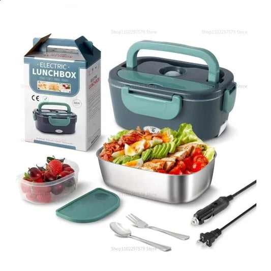 Emart™1.5L 60W Electric Lunch Box Food Warmer Portable Food Heater for office traveling Or Home