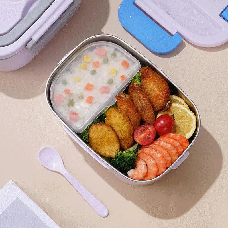 Electric Lunch Box Food Warmer Portable Food Heater for Car Or Home or office,& picnic.