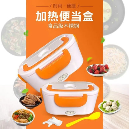 Emart™110V 220V Electric Heating and Thermal Insulation Lunch Box Plastic Liner Kitchen Household Electric Lunch Box 65 ° Convenient