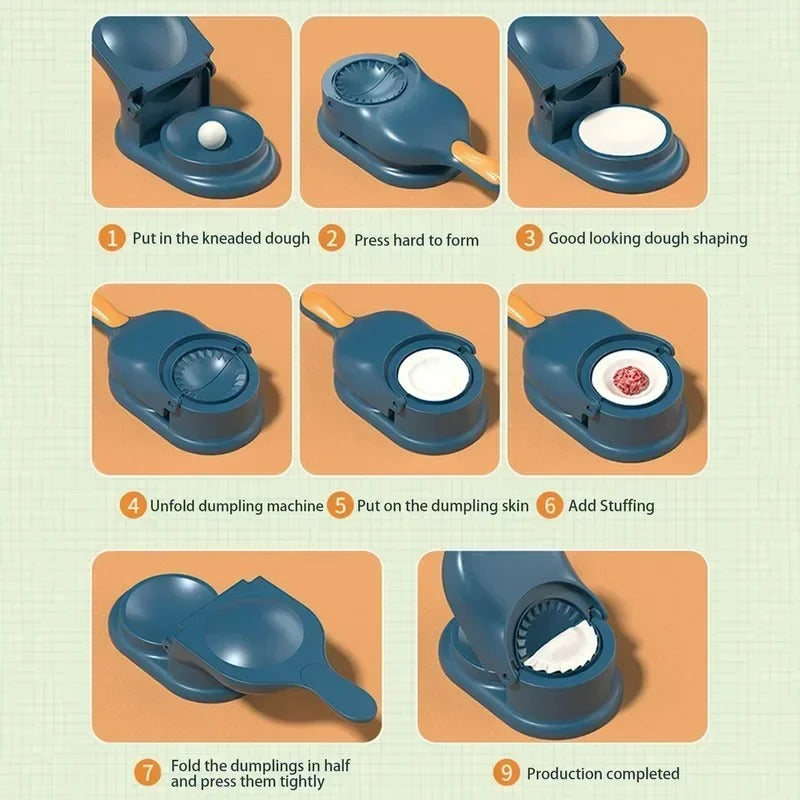 2-in-1 Dumpling Maker & Dough Press
