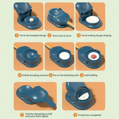2-in-1 Dumpling Maker & Dough Press