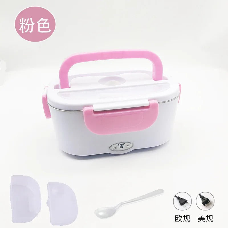 Emart™110V 220V Electric Heating and Thermal Insulation Lunch Box Plastic Liner Kitchen Household Electric Lunch Box 65 ° Convenient