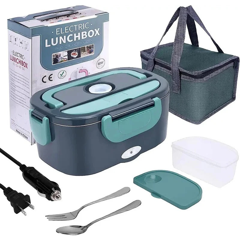 Electric Lunch Box Food Warmer Portable Food Heater for Car Or Home or office,& picnic.