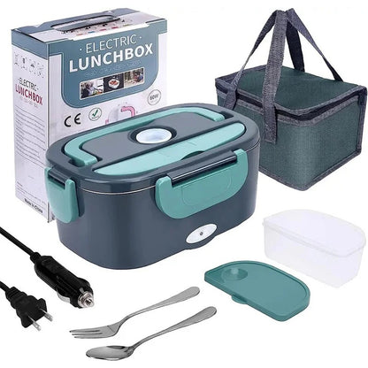Electric Lunch Box Food Warmer Portable Food Heater for Car Or Home or office,& picnic.